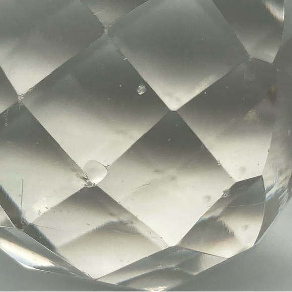 Vintage crystal faceted cut knife rest - Picture 8 of 8